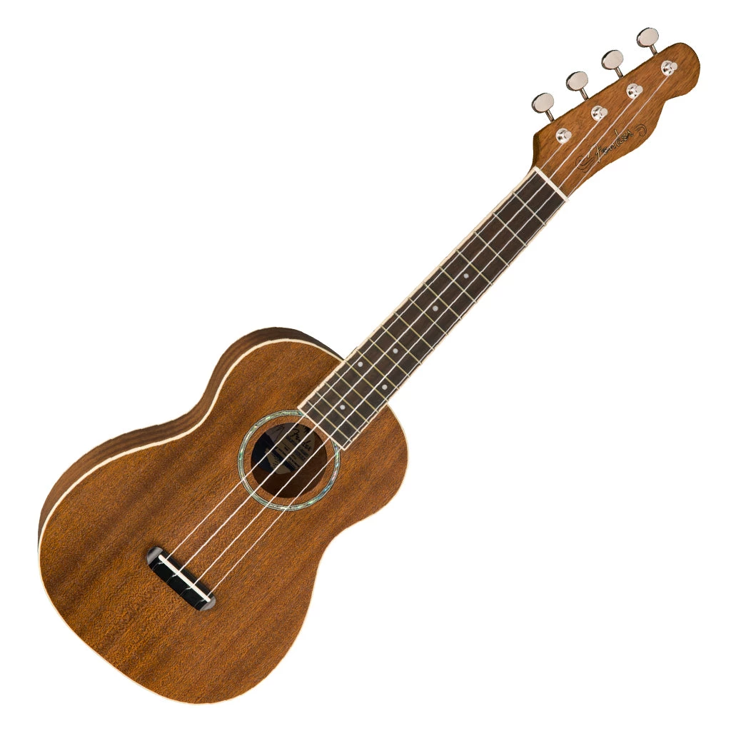 Fender Zuma Concert Ukulele, Walnut Fingerboard, Natural