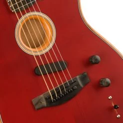 Fender American Acoustasonic® Telecaster®, Ebony Fingerboard, Crimson Red