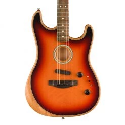 Acoustic Guitars Fender American Acoustasonic® Strat®, Ebony Fingerboard, 3 Colour Sunburst