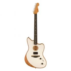 Acoustic Guitars Fender American Acoustasonic® Jazzmaster®, Arctic White, Ebony Fingerboard