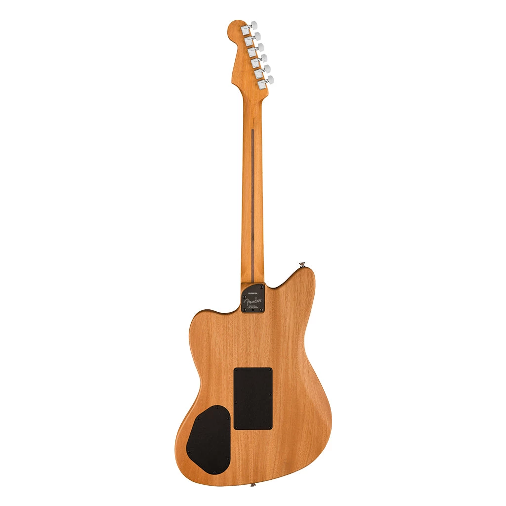 Acoustic Guitars Fender American Acoustasonic® Jazzmaster®, Arctic White, Ebony Fingerboard