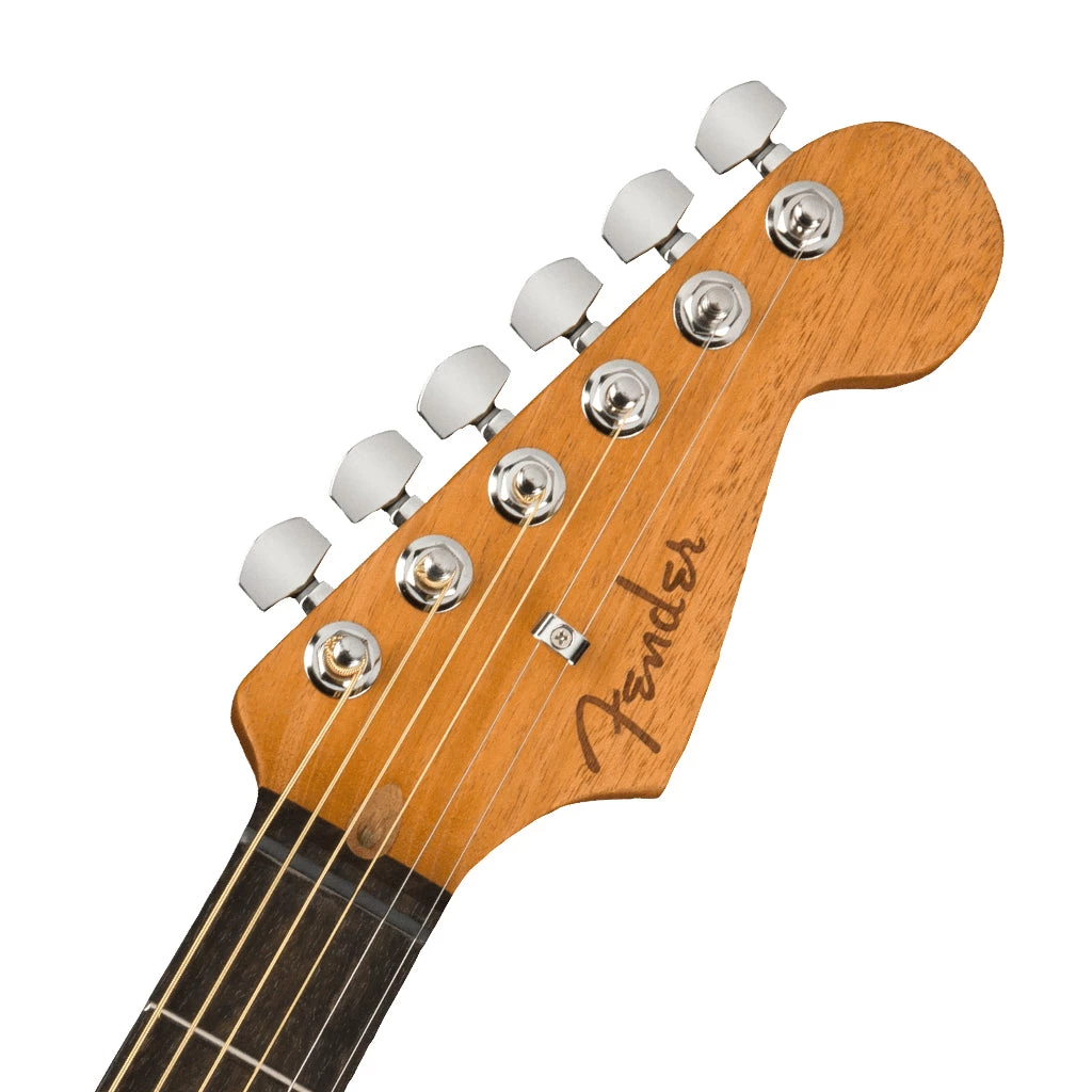Acoustic Guitars Fender American Acoustasonic® Jazzmaster®, Arctic White, Ebony Fingerboard