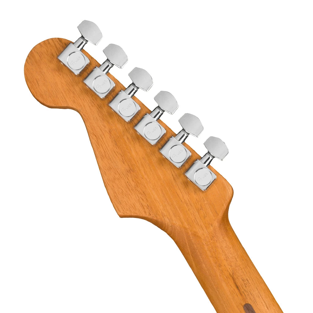 Acoustic Guitars Fender American Acoustasonic® Jazzmaster®, Arctic White, Ebony Fingerboard