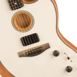 Acoustic Guitars Fender American Acoustasonic® Jazzmaster®, Arctic White, Ebony Fingerboard