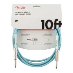 See All Fender - Original Series Instrument Cable, 10', Daphne Blue