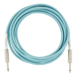 See All Fender - Original Series Instrument Cable, 10', Daphne Blue