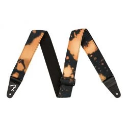 Fender Tie Dye Acid Wash Strap, Black