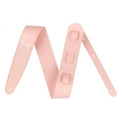See All Fender® Vegan Leather Strap, Shell Pink, 2.5"
