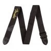 Fender - 2" Black Poly Strap W/ Yellow Fender® Logo See All
