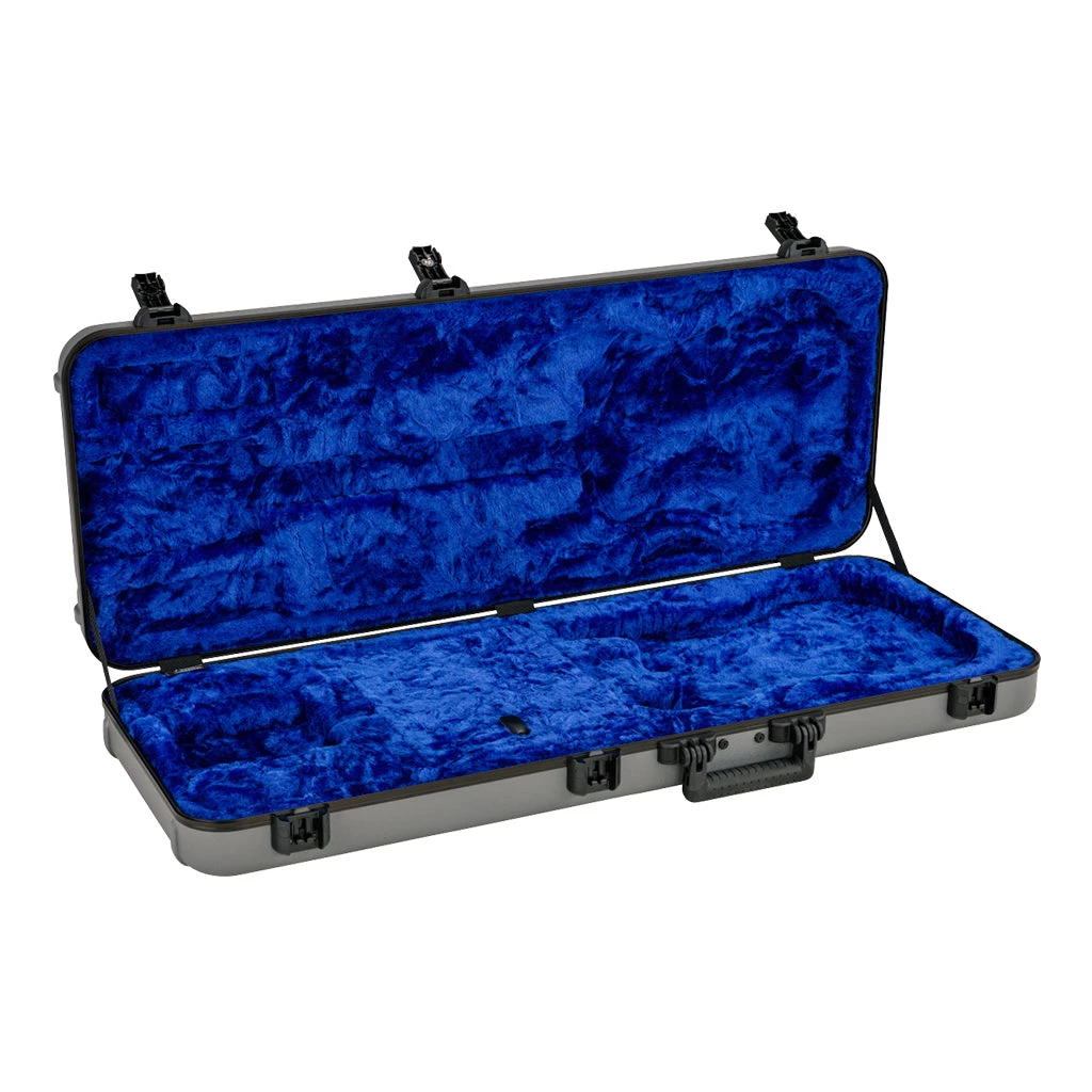 Fender Deluxe Molded Strat/Tele - Silver/Blue