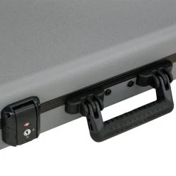 Fender Deluxe Molded Strat/Tele - Silver/Blue