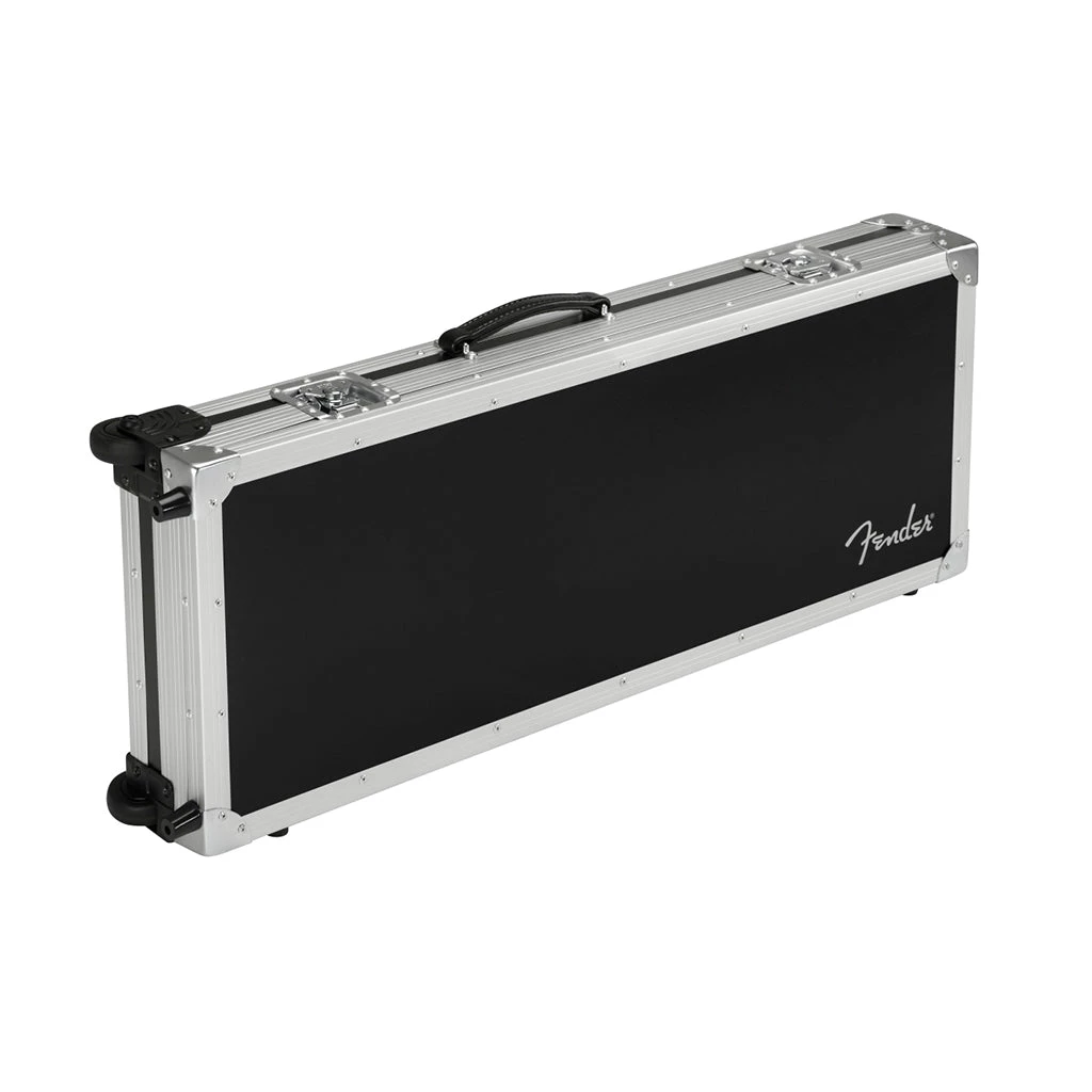 Fender CEO Flight Case With Wheels - Black And Silver