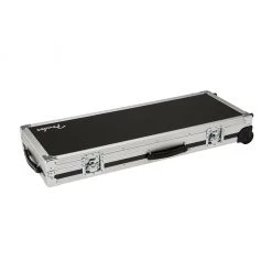 Fender CEO Flight Case With Wheels - Black And Silver