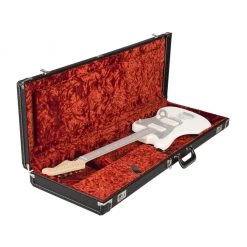 Fender G&G Deluxe Jaguar®/Jazzmaster®/Toronado®/Jagmaster® Hardshell Case, Black With Plush Interior Guitar & Bass Cases & Gigbags