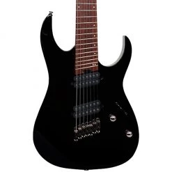 Ibanez RGMS7 7 String - Black Electric Guitars