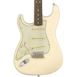 Fender American Original 60s Stratocaster Left Handed - Olympic White - Rosewood Fretboard Electric Guitars