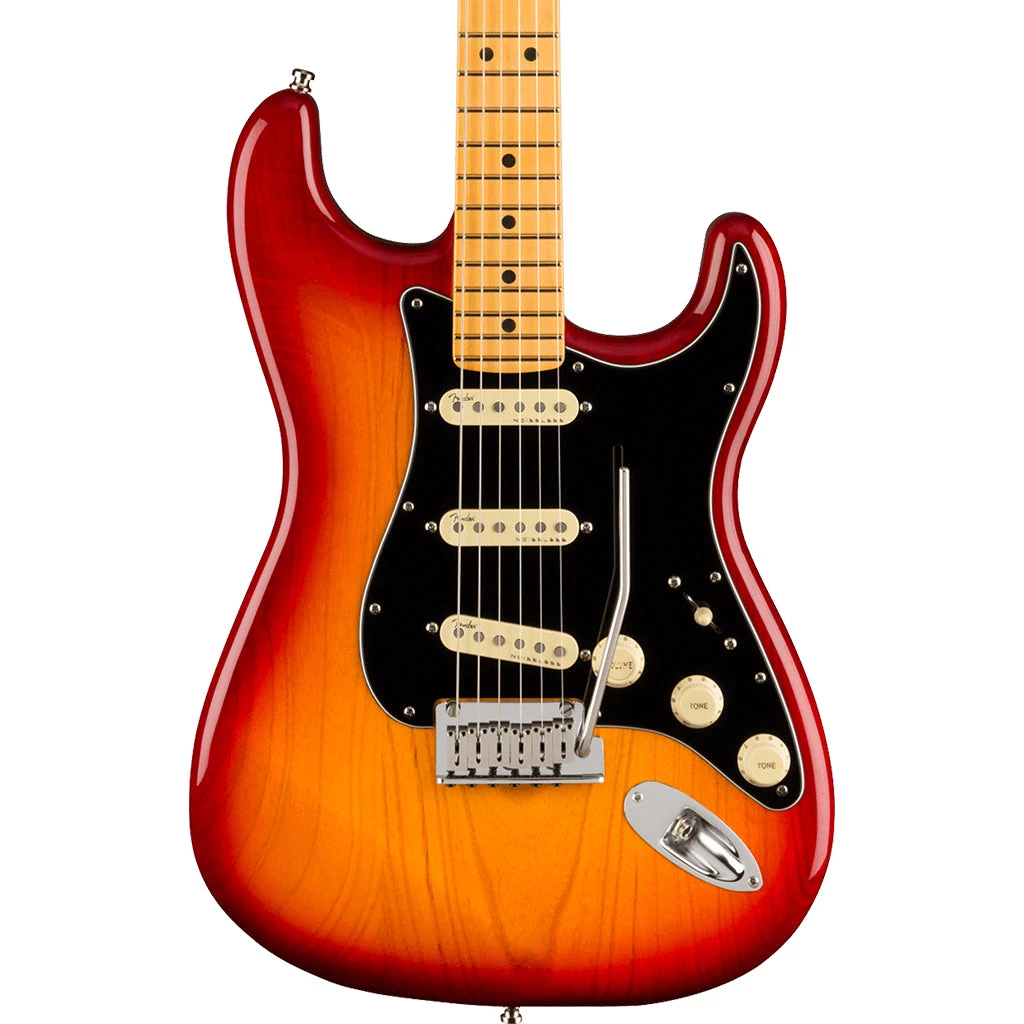 Electric Guitars Fender - Ultra Luxe Stratocaster® - Maple Fingerboard - Plasma Red Burst