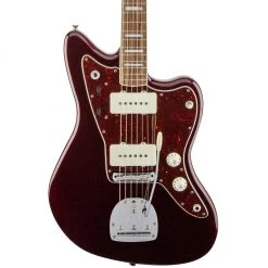 Electric Guitars Fender Troy Van Leeuwen Jazzmaster - Oxblood - Bound Rosewood Fretboard