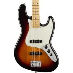 Fender Player Jazz Bass - 3 Tone Sunburst - Maple Neck Bass Guitars