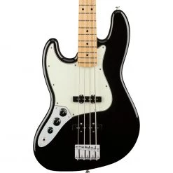 Fender Player Jazz Bass Left Handed - Black - Maple Bass Guitars