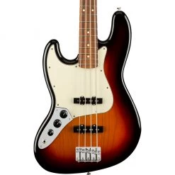 Bass Guitars Fender Player Jazz Bass Left Handed - 3 Tone Sunburst - Pau Ferro