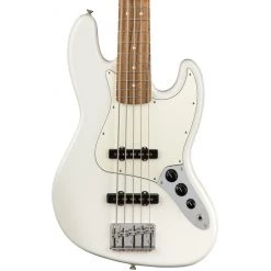 Fender Player Jazz Bass V - Polar White - Pau Ferro Bass Guitars
