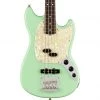Fender American Performer Mustang Bass - Satin Surf Green - Rosewood Fretboard Bass Guitars