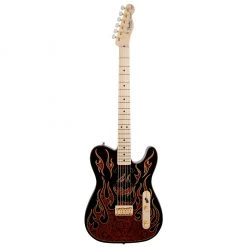 Electric Guitars Fender - James Burton Telecaster®, Maple Fingerboard, Red Paisley Flames