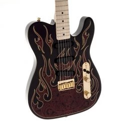 Electric Guitars Fender - James Burton Telecaster®, Maple Fingerboard, Red Paisley Flames