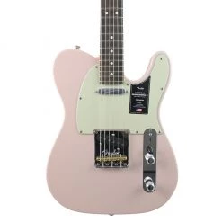 Electric Guitars Fender Limited Edition American Professional II Telecaster - Rosewood - Shell Pink