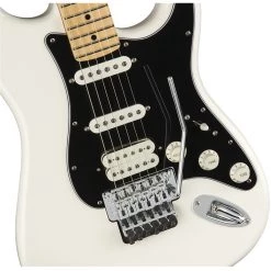 Fender Player Stratocaster Floyd Rose HSS - Polar White - Maple Neck Electric Guitars