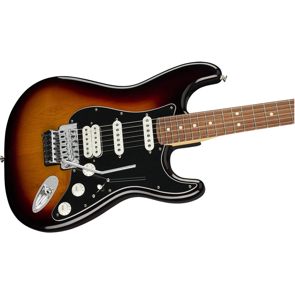 Fender Player Stratocaster Floyd Rose HSS - 3 Tone Sunburst - Pau Ferro Electric Guitars