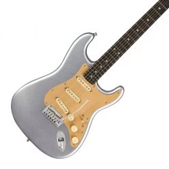 Electric Guitars Fender - Limited Edition American Ultra Stratocaster - Ebony Fretboard - Quicksilver