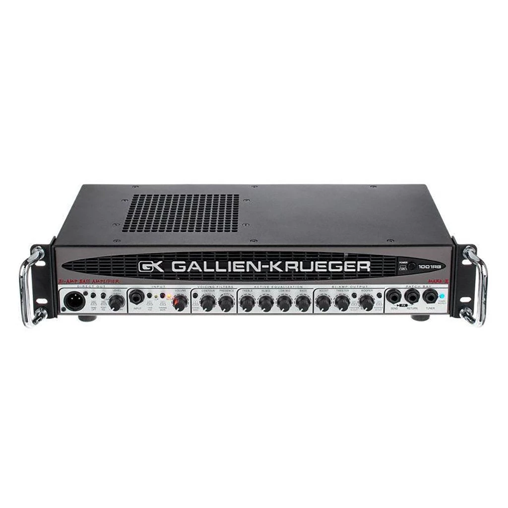 Gallien-Krueger 1001RB - 700w/50w Bi Amp Bass Amplifier Head