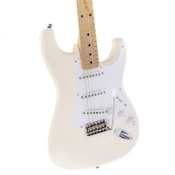 Fender Jimmie Vaughan Tex-Mex Stratocaster - Olympic White - Maple Electric Guitars