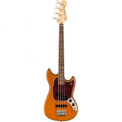 Bass Guitars Fender Player Mustang PJ Bass - Aged Natural - Pau Ferro Fingerboard