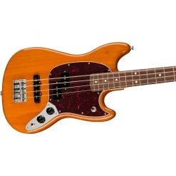 Bass Guitars Fender Player Mustang PJ Bass - Aged Natural - Pau Ferro Fingerboard