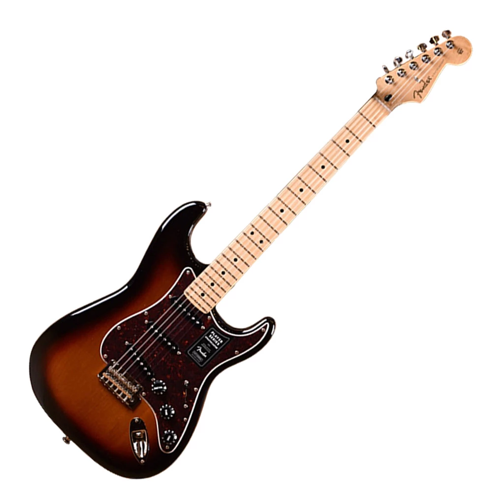 Electric Guitars Fender Limited Edition Player Stratocaster - Maple Neck - 3 Tone Sunburst W/ Tortoise Shell Pickguard
