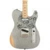 Electric Guitars Fender - Brad Paisley Road Worn Telecaster®, Maple Fingerboard, Silver Sparkle