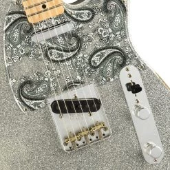 Electric Guitars Fender - Brad Paisley Road Worn Telecaster®, Maple Fingerboard, Silver Sparkle