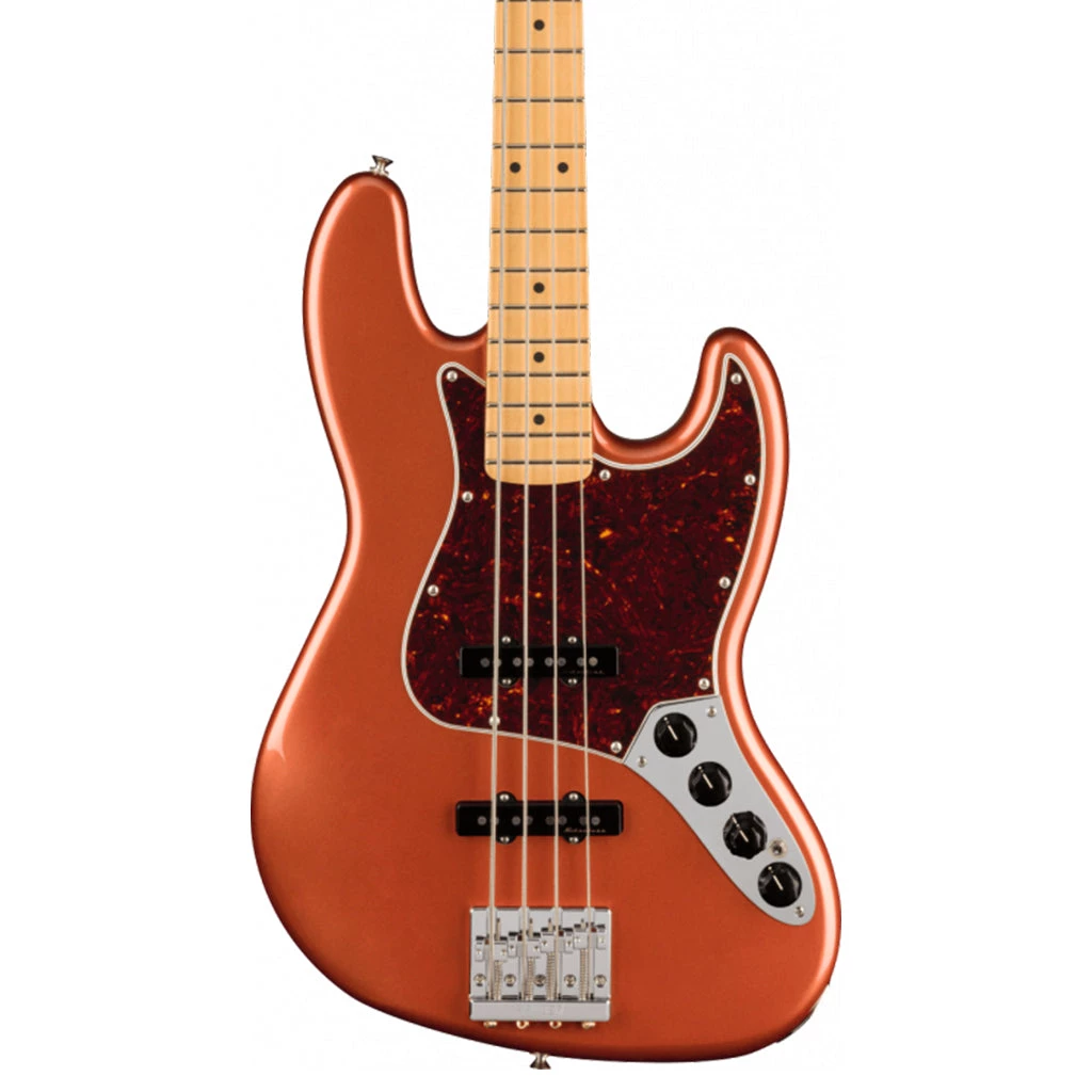 Bass Guitars Fender - Player Plus Jazz Bass®, Maple Fingerboard - Aged Candy Apple Red