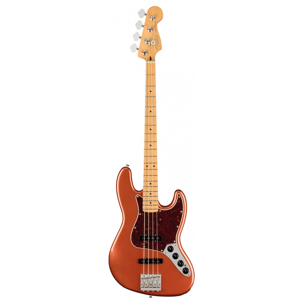 Bass Guitars Fender - Player Plus Jazz Bass®, Maple Fingerboard - Aged Candy Apple Red