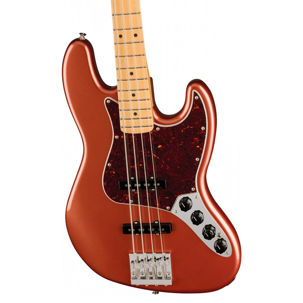 Bass Guitars Fender - Player Plus Jazz Bass®, Maple Fingerboard - Aged Candy Apple Red