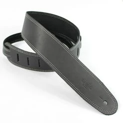 See All DSL SGE25-15-4 Strap 2.5" Single Ply Black With Grey Stitch