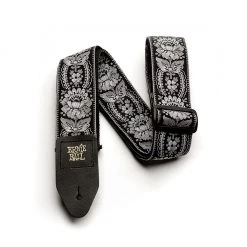 Ernie Ball E4150 Jacquard Strap - Silver Orleans See All