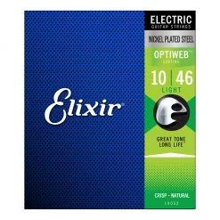 Elixir 19052 - Optiweb Electric 10-46 Guitar Strings See All