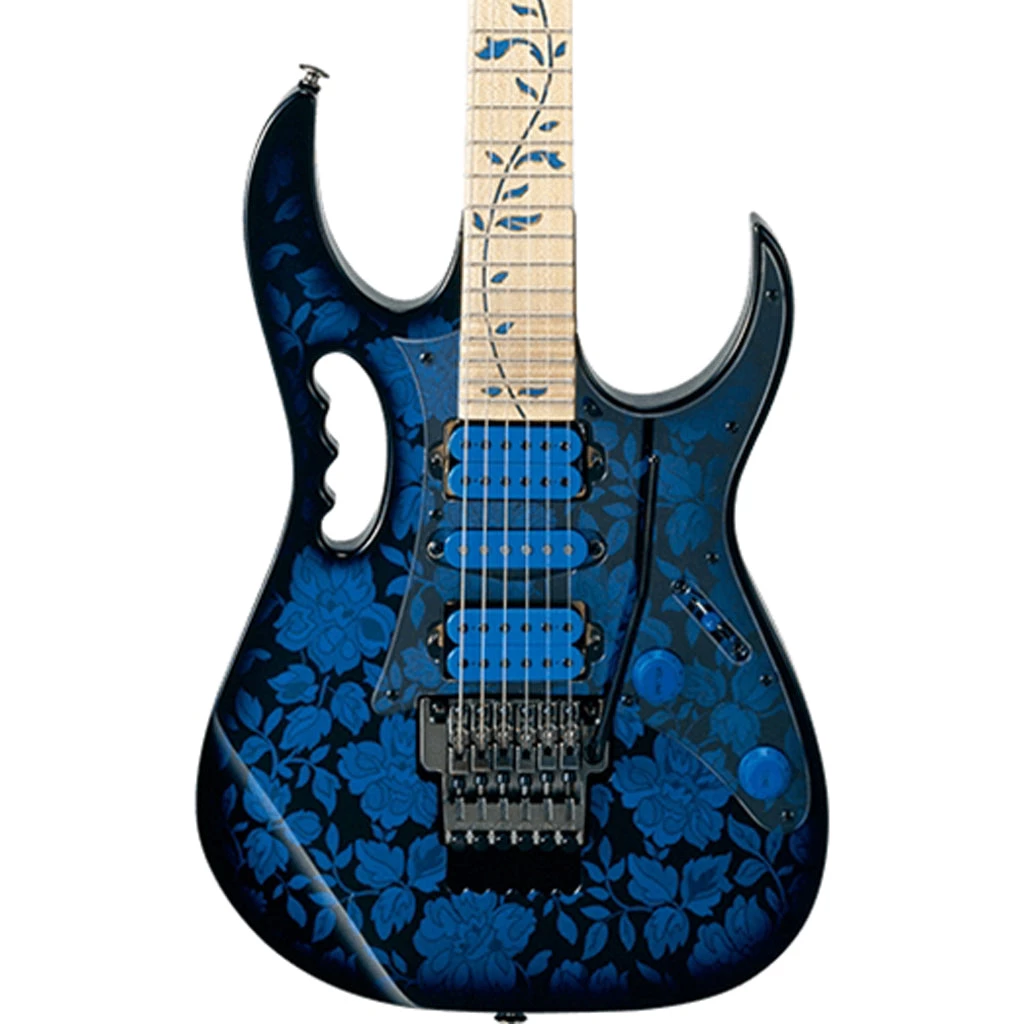 Ibanez - JEM77 - Blue Floral Pattern - Steve Vai Signature