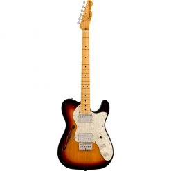 Squier Classic Vibe 70s Thinline Telecaster - 3 Tone Sunburst - Maple Fretboard Electric Guitars