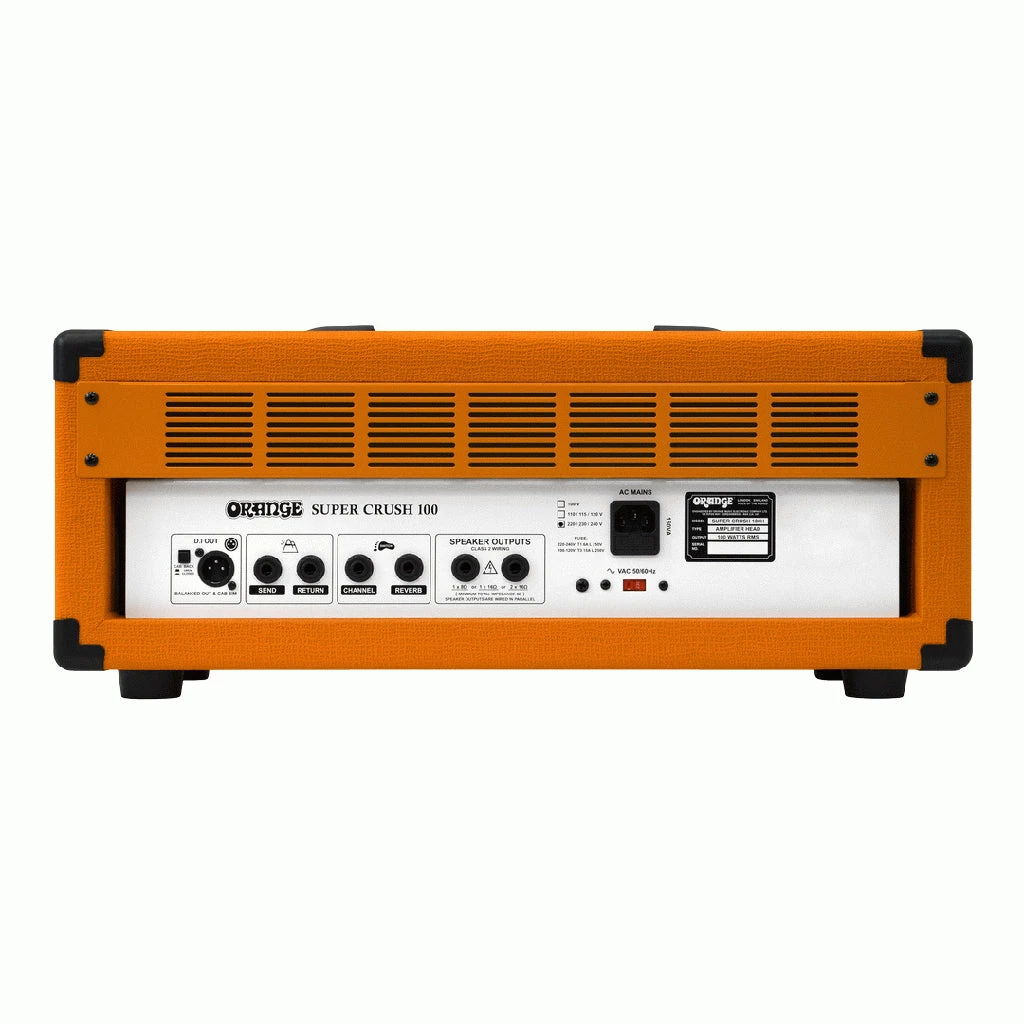Orange - Super Crush 100 Head Electric Guitar Amps