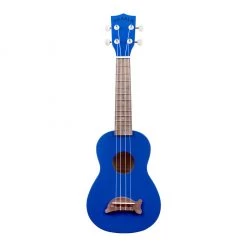 Makala Soprano Ukulele Dolphin Bridge - Metallic Blue Ukuleles
